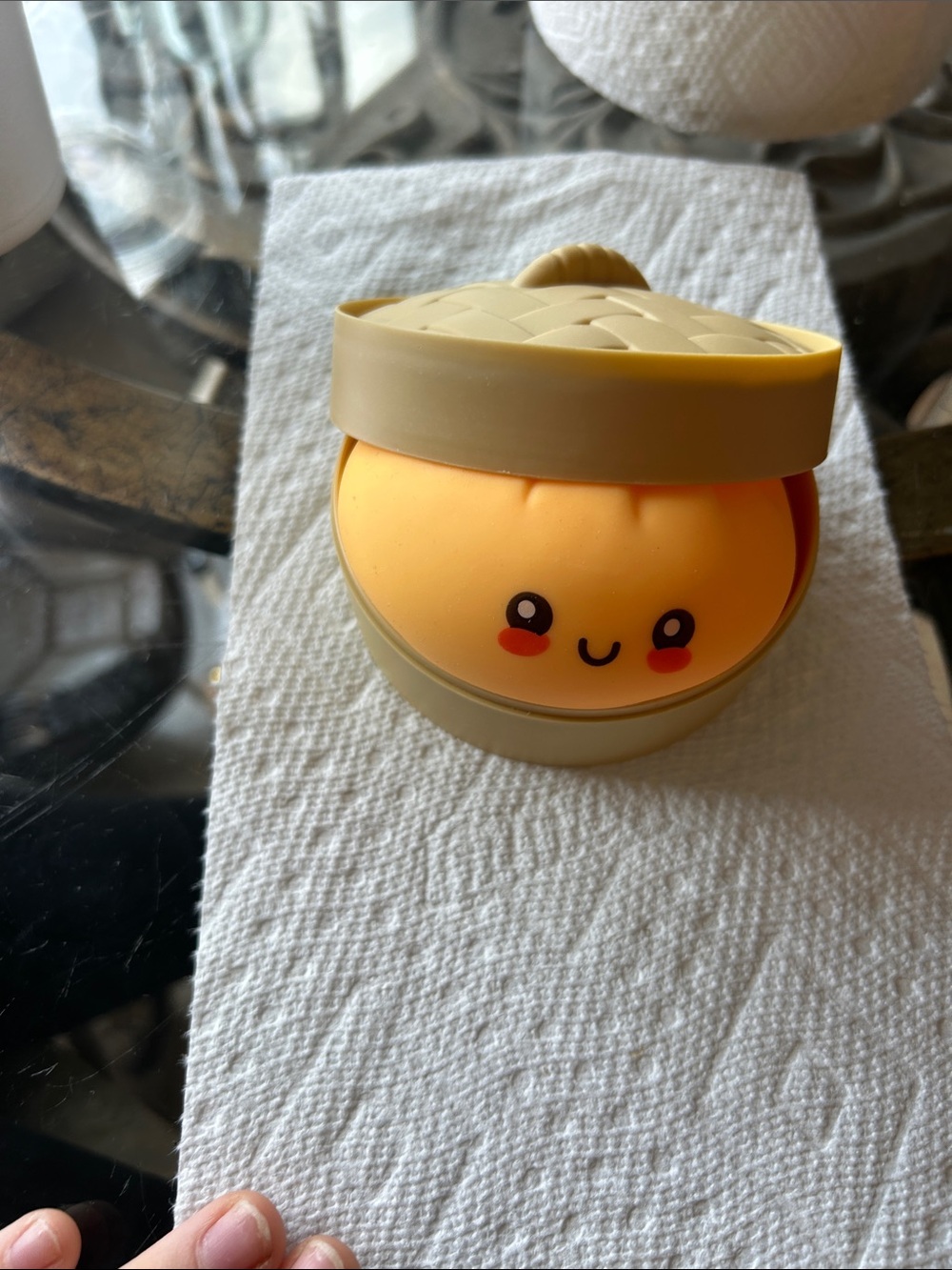 Orange dumpling squishy rms